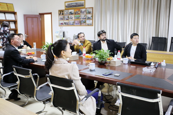 雙方進(jìn)行會(huì)議交談 雙方進(jìn)行會(huì)議交談